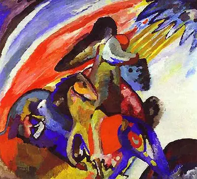Der Reiter (Improvisation 12) Wassily Kandinsky
